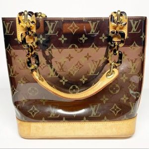clear lv tote